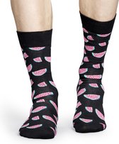 Happy Socks Watermelon Zwart/Roze, Maat 41-46