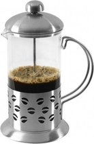 Lunai Koffie-/Theemaker - Glas - Roestvrij Staal - French Press - 350 ml