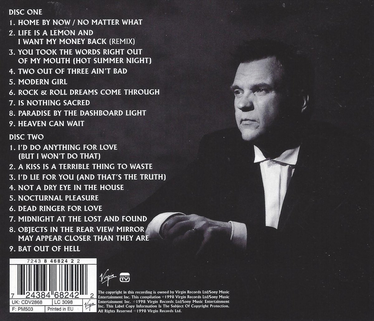 Very Best Of Meatloaf Meat Loaf CD Album Muziek Bol   1200x1031 