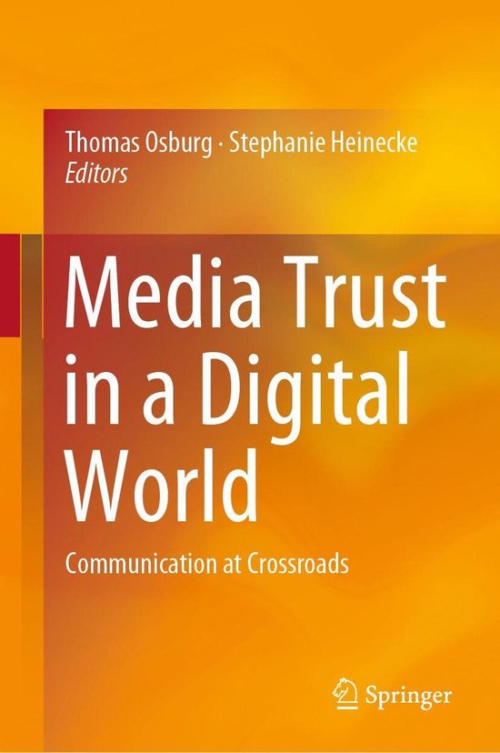Literature, Cultural and Media Studies (R0) - Media Trust in ... - cover