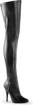 EU 37 = US 7 | SEDUCE-3000 | 5 Plain Stretch Thigh Boot