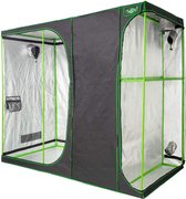 VITA5 Kweektent 2-in-1 Kweekkast | Growbox voor kweken van planten | Lichtdicht | Waterdicht (240x120x200cm)