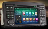 Voltario® 7 "Android 8.0 Autoradio met navigatie, bluetooth en DVD. Autonavigatie voor Mercedes Benz R-klasse W251 R280 R320