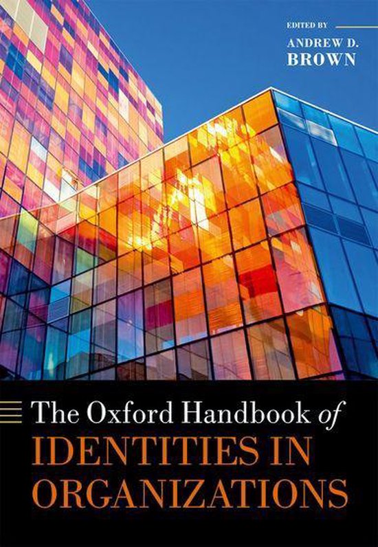 Oxford Handbooks - The Oxford Handbook of Identities in Orga ... - cover