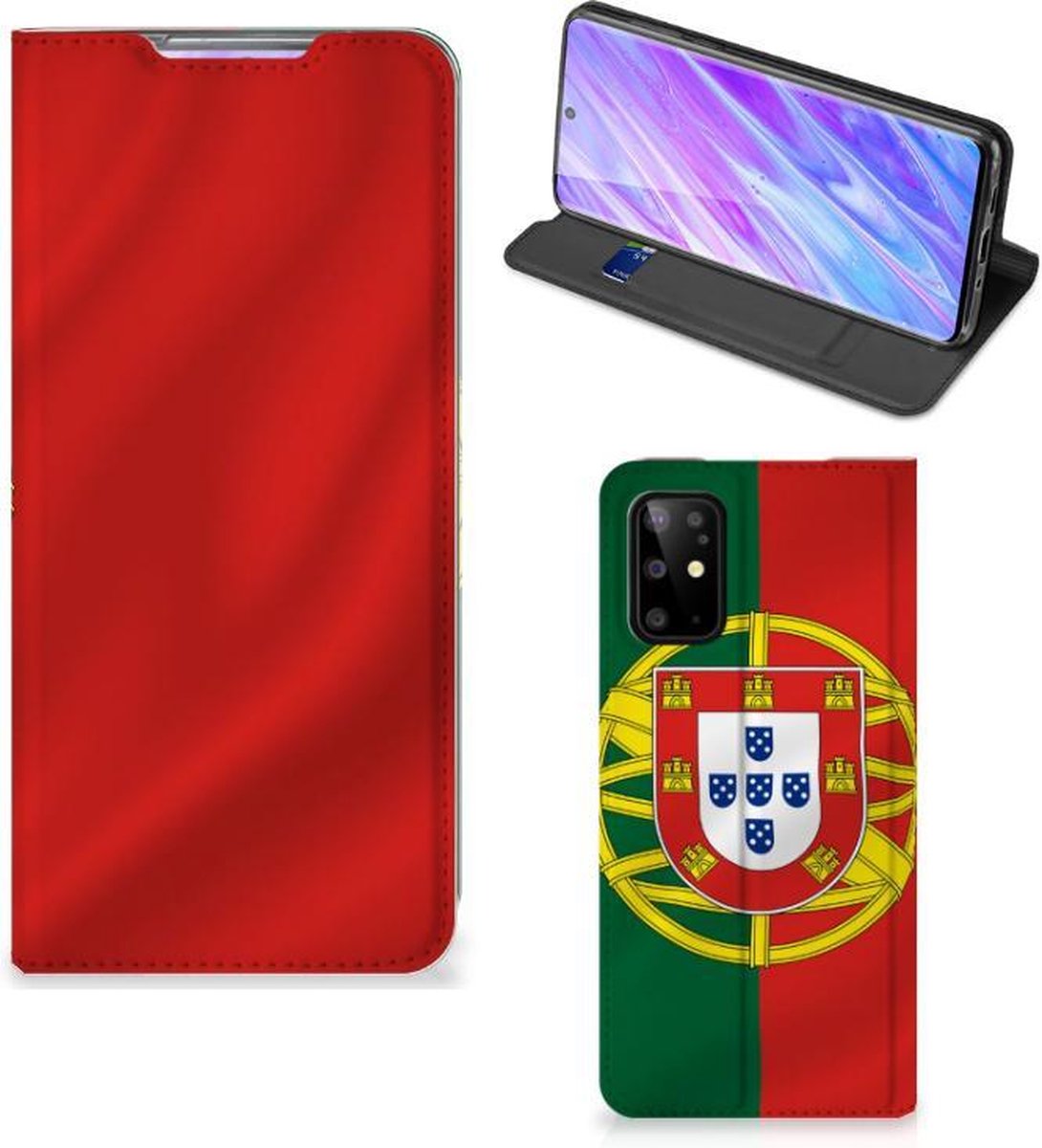 Book Case voor Samsung Galaxy S20 Plus Standcase Portugal