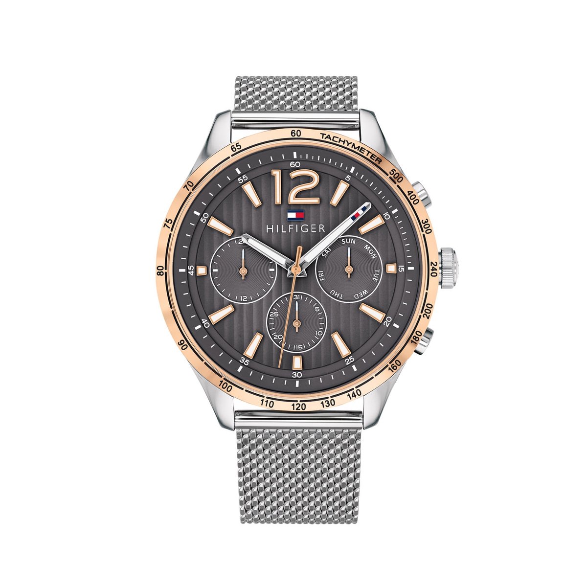 Tommy Hilfiger TH1791466 Horloge - Staal - Zilver - 46 mm