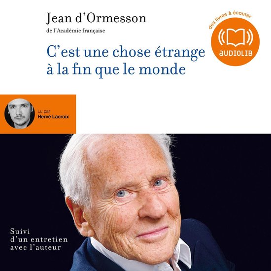 C'est une chose étrange à la fin que le monde - cover