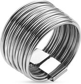 Twice As Nice Ring in edelstaal, 20 ringen  60
