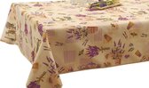 Tafelkleed anti-vlek Lavande naturel 200 x 150cm Tafellaken - Decoratieve Tafel Accessoires - Woonkamer Decoratie - Bonne et Plus®