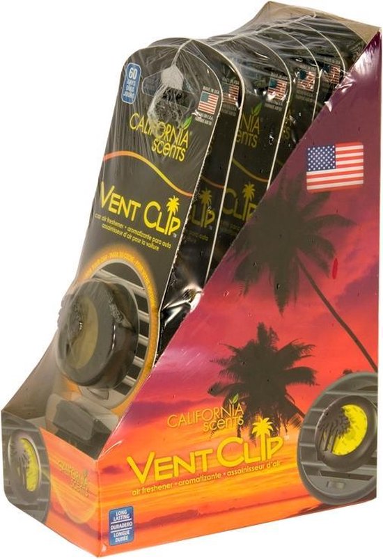 California Scents Ventilatierooster Geur Clip ICE