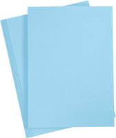 Gekleurd Karton Hemelsblauw A4, 20 vel