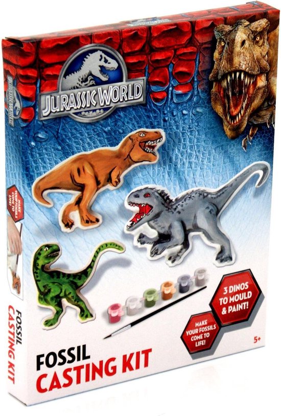 Jurassic world, fossil casting kid!