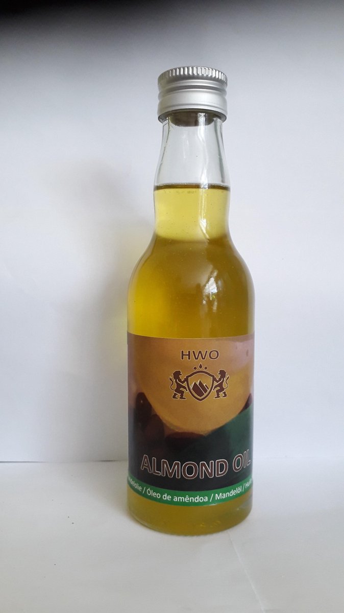 Goedkoopste Amandel olie koudgeperst Organic Biologische Health and Wealth bv.