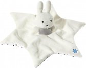Pluche Nijntje knuffeldoekje wit/grijs 23 cm - Organisch/biologisch materiaal - Nijntje knuffels - Speelgoed voor baby/kinderen