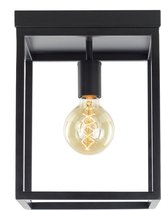 Straluma " Cube" Plafondlamp - 1 x E27 - Metaal - Zwart - Modern - Hal - WC