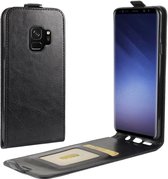 Flipcase zwart leer Samsung Galaxy S9