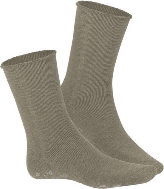 Hudson Homepads hommes couleur: taupe taille: 43-46