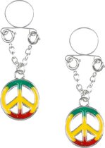 Pinch - indiscrets nip Jewel - tepelhanger - peace