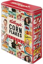 Nostalgic Art Bewaardoos Kelloggs Corn Flakes Colloge