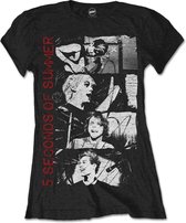 5 Seconds Of Summer Dames Tshirt -XL- Photo Stacked Zwart