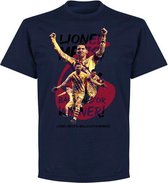 Messi Ballon D'Or 2019 T-Shirt - Navy - 3XL