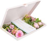 Bloomgift | Roze bloemen | Vrolijk brievenbus cadeau