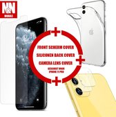 N&N Mobile Transparant Hoesje Cover Pack - Tripple Voordeelverpakking - Geschikt Voor Apple Iphone 11 Pro
