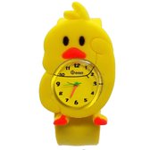 Fako® - Kinderhorloge - Slap On Mini - Kuiken - Geel