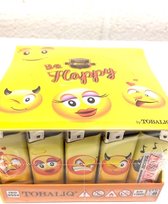 Display van 50 aanstekers - Be Happy