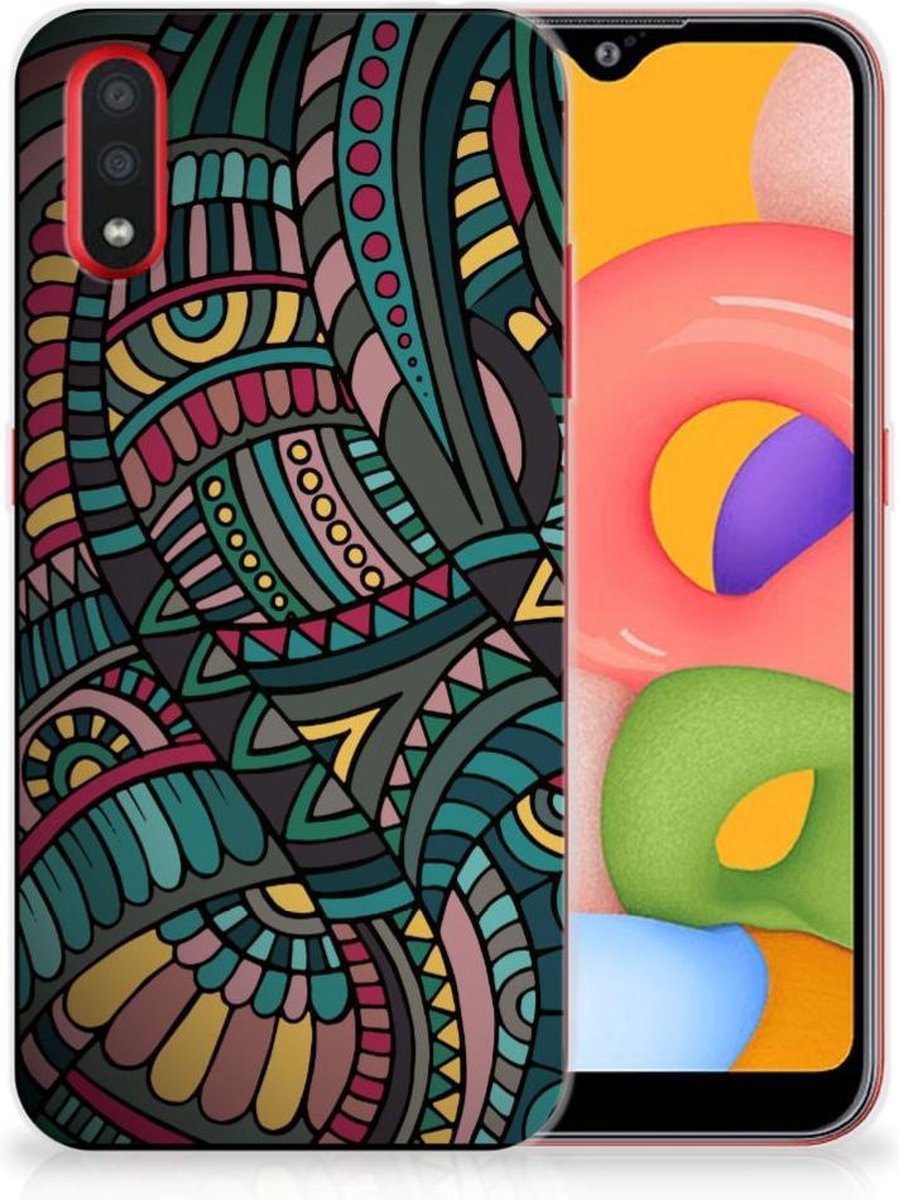 Samsung Galaxy A01 TPU bumper Aztec
