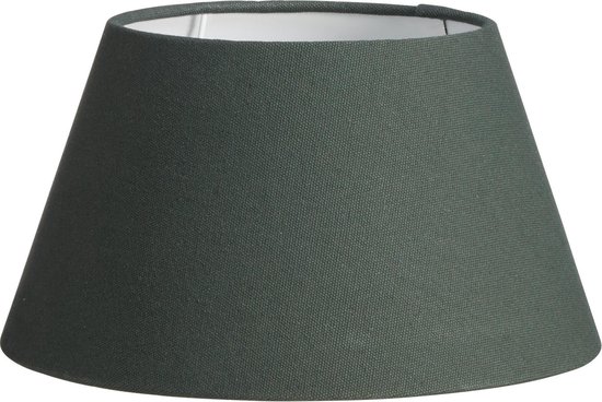 Kader domineren dinsdag Lampenkap Textiel - groen - Ø40 cm - verlichting - lamp onderdelen - wonen  - tafellamp | bol.com