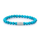 Rebel&Rose armband - Turquoise Delight - 6mm