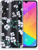 Back Case Xiaomi Mi 9 Lite TPU Siliconen Hoesje Blossom White
