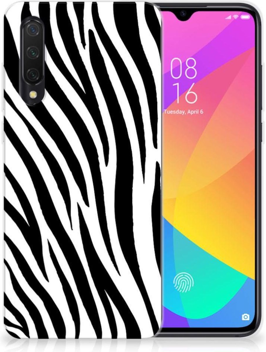 Xiaomi Mi 9 Lite TPU Hoesje Zebra