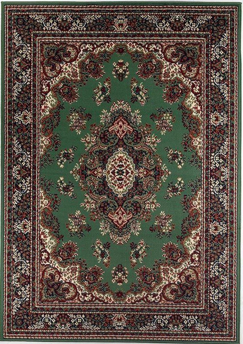 Vintage vloerkleed Nain Perzisch Groen - 160 x 225 cm - (M)