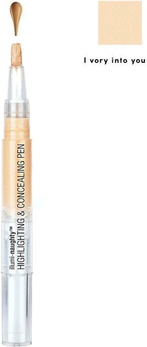 wet n wild Illumi-Naughty Highlighting and Concealing Pen, I-Vory Into You  