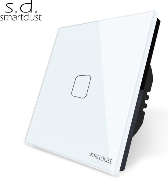 Smartdust® Luxe Design Touch Schakelaar - Enkelpolig - Wit | bol.com