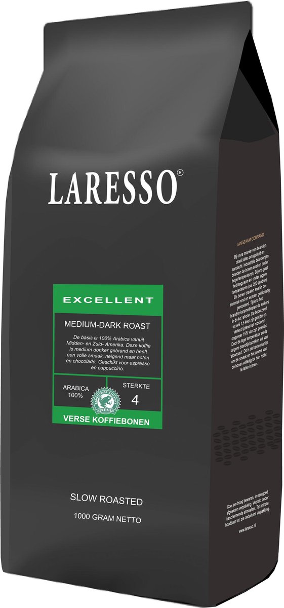 Laresso koffiebonnen Excellent RFA - 1000 g