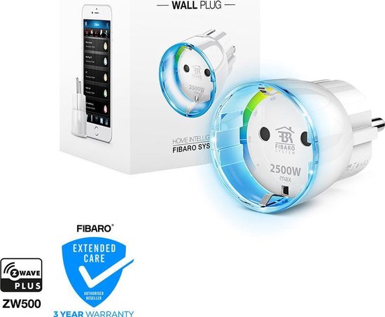 fibaro wall plug google home