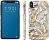 iDeal of Sweden Fashion Case Platinum Leaves iPhone Xs Max