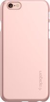 Spigen Thin Fit Hardcase voor Apple iPhone 6/6s Back Cover - Rose Goud