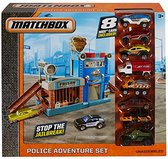 Matchbox garage met 8 auto's