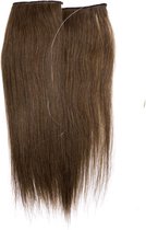 Clip In Hair extensions Opvulling bruin Wire Hair Halo 40cm 120gram