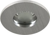 Darby inbouwspot rond 1xGU10 IP65 springveer aluminium