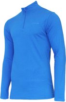 Campri Roll Neck 1/4 Zip  Wintersportpully - Maat L  - Mannen - blauw