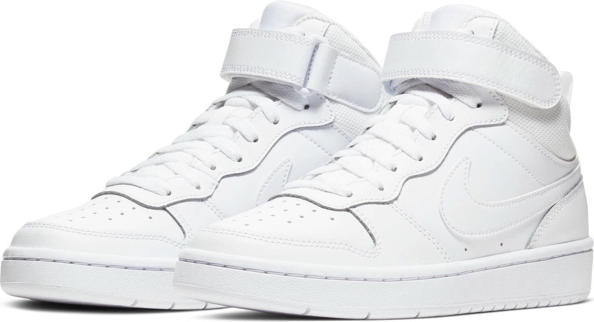 Nike Court Borough Mid 2 GS Kindersneaker 35 5 Wit