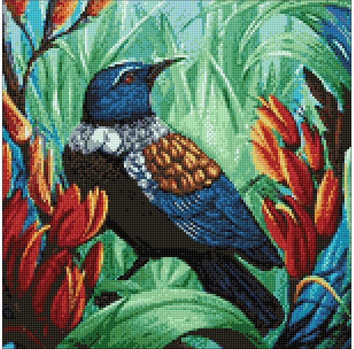 Wizardi Diamond Painting Kit Birdie WD230