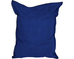 Lumaland - Luxe XXL zitzak - Beanbag van microvelours - Indoor - 380 Liter - 140 x 180 cm - Royal Blue