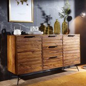 Nancy's dressoir - Dressoirs - Kasten - Sheesham hout - Bruin - 160 x 40 x 88 cm