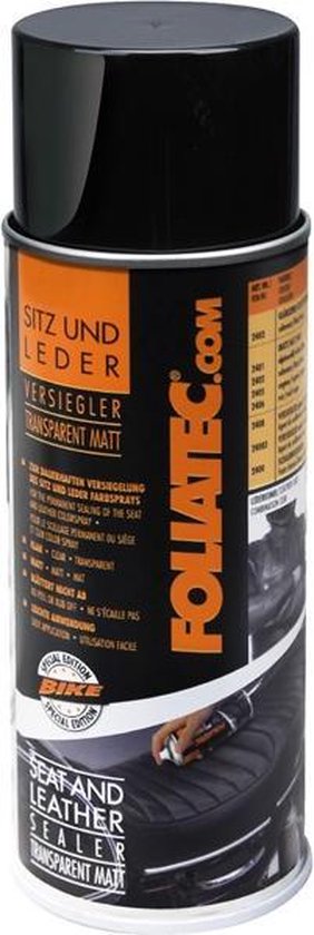 Foliatec Spray Scellant Couleur Siège & Cuir - Transparent Mat 1x400ml |  bol.com